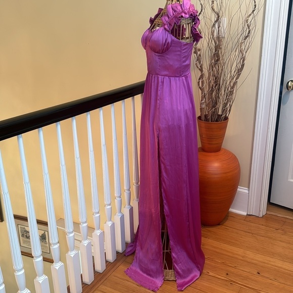 Hello  Molly NWT 🔥SALE🔥fuschia maxi dress - Picture 6 of 12